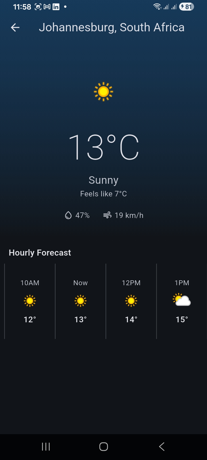 Weatherly – Flutter Weather App screenshot 2